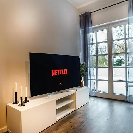 Bbq I Xxl Rooftop I Kamin I King I Kuecheninsel I Wasch I Wooon Design I 아파트 Mettingen (North Rhine-Westphalia)