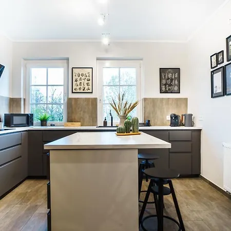 Bbq I Xxl Rooftop I Kamin I King I Kuecheninsel I Wasch I Wooon Design I 아파트 Mettingen (North Rhine-Westphalia)