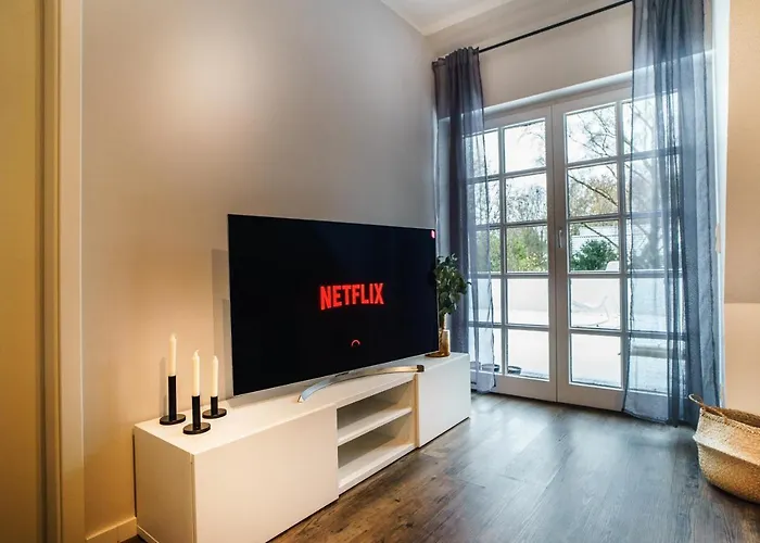 Bbq I Xxl Rooftop I Kamin I King I Kuecheninsel I Wasch I Wooon Design I Lejlighed Mettingen (North Rhine-Westphalia)